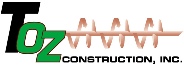 T OZ Construction Logo